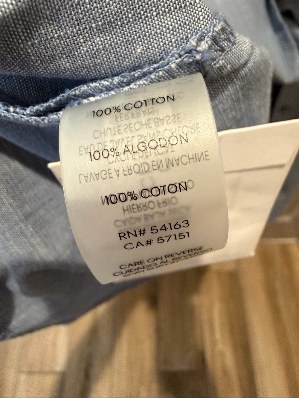 Calvin Klein Light Blue Tie-Waist Midi Shirt Dress - Picture 10 of 13